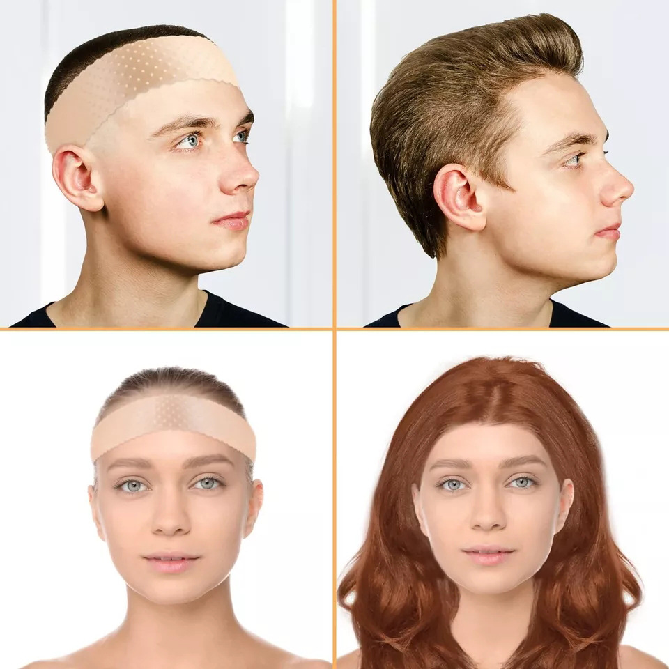 Cross-border Explosive Silicone Wig Headband Non-slip Silicone Sports Hair Band Anti-sweat Band SiliconeWigBand