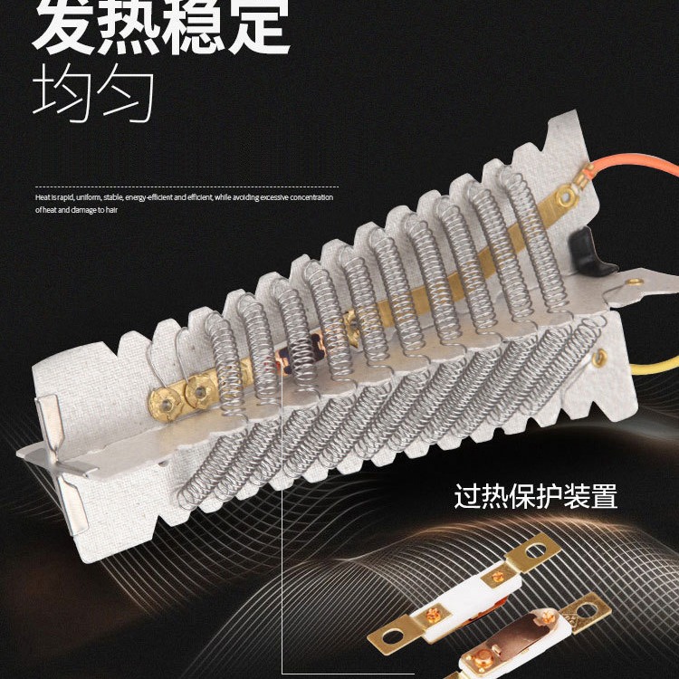 Kangfu hair dryer 2200W hot and cold air hair dryer high-power household hotel hair dryer hair salon hair dryer