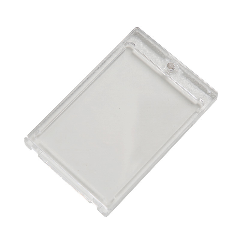 Acrylic Card Brick Magnetic Transparent Pokémon Star Card Yu-Gi-Oh Ultraman Strong Magnetic Card Brick Display Cartoon