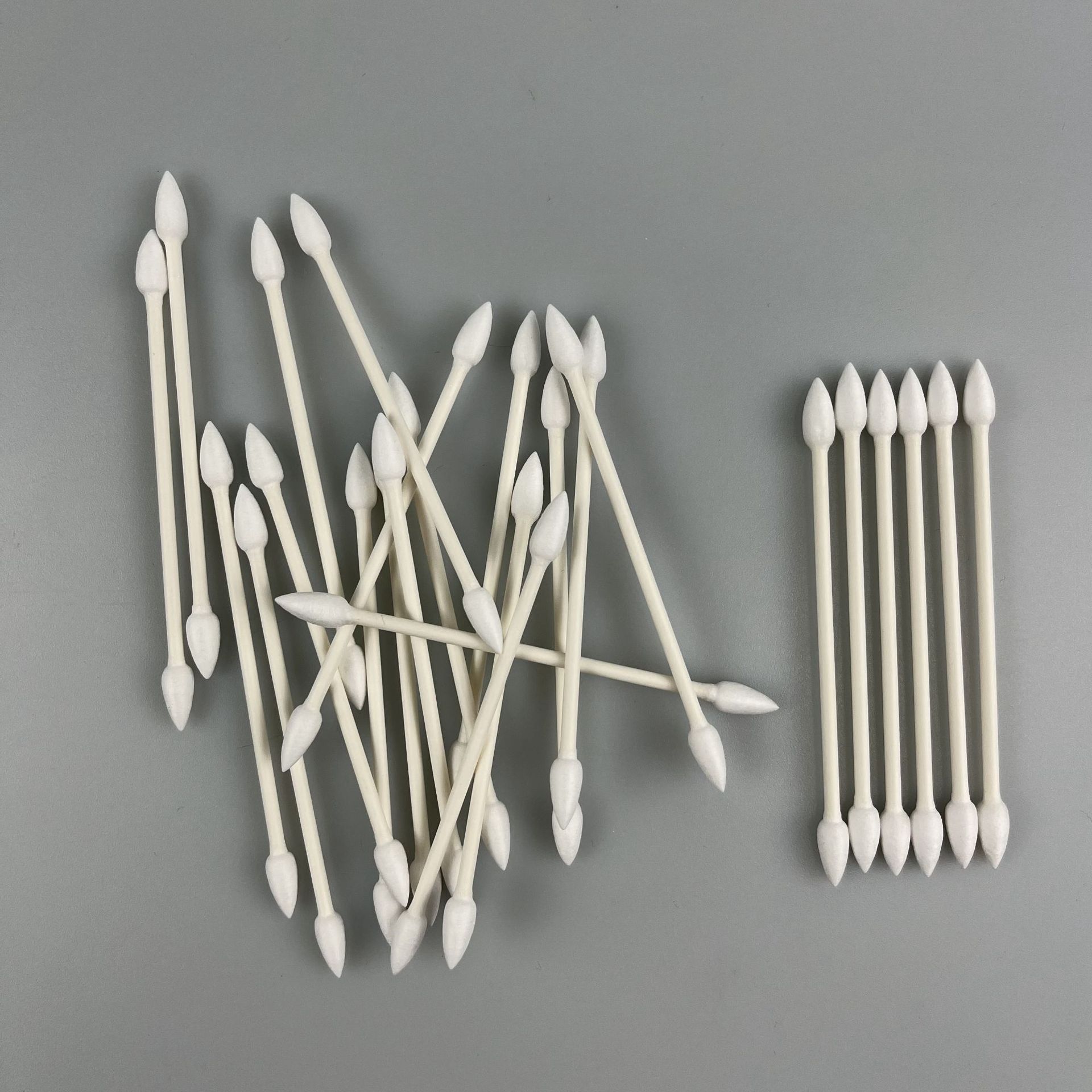 Disposable beauty cotton swab double head degreasing makeup remover cotton swab independent packaging boxed beauty cotton swab single pack