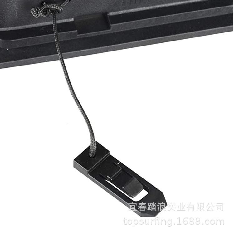 Water separator bolt spring buckle fixed tail rudder rubber boat paddle board base accessories surfboard fish fin buckle