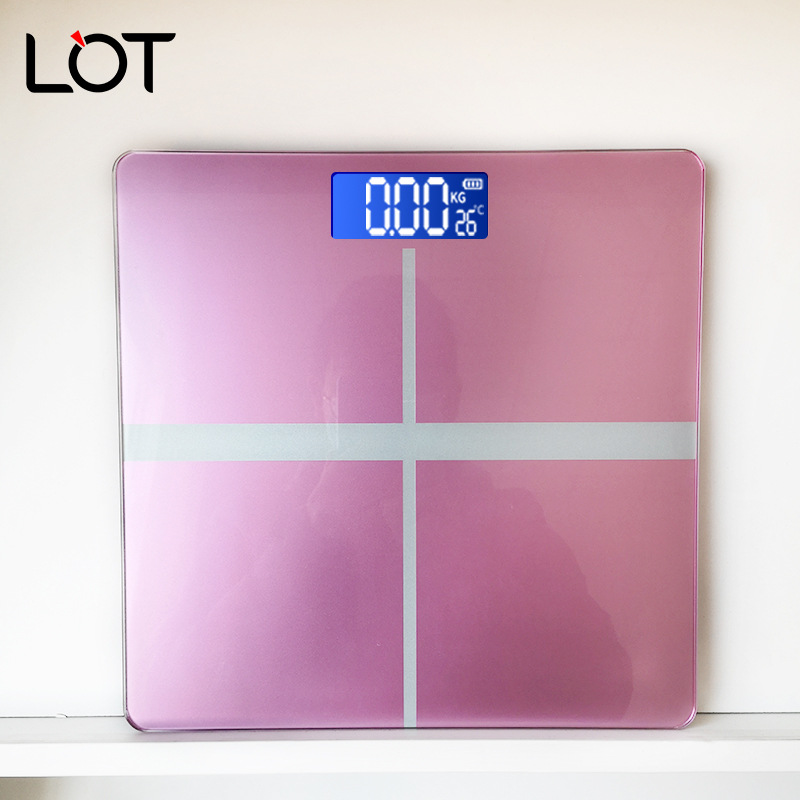 lot Lotte Factory Direct Supply Customized Charging Weighing Scale Human Weighing Scale Home Health Scale Adult Precision Electronic Scale