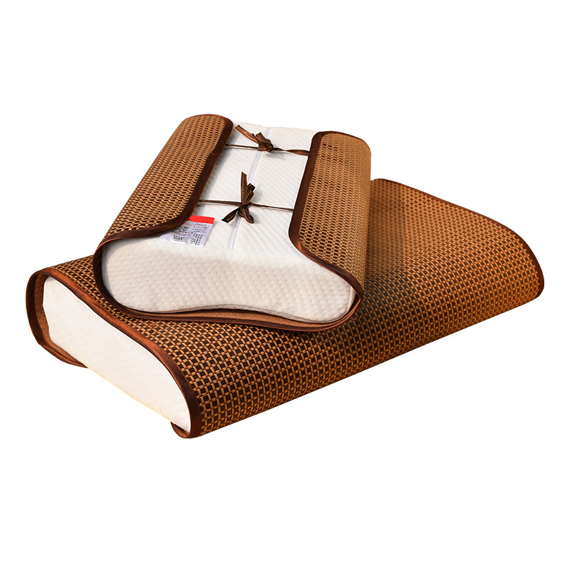 Summer mat latex pillow mat pillow children's rubber memory latex pillow single pillow pillow leather pillow cushion pillow towel