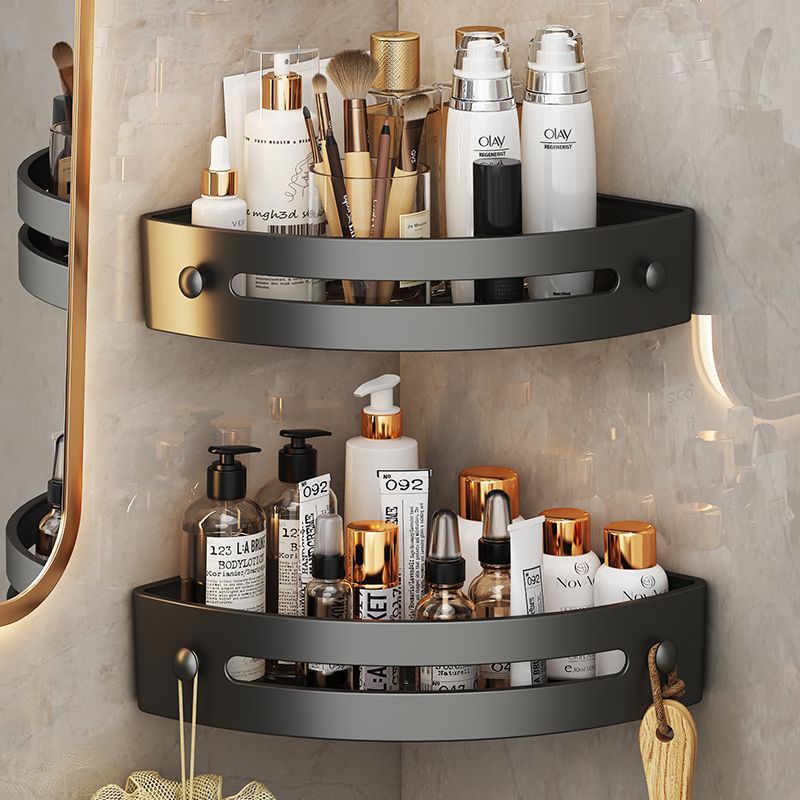 Bathroom Triangle Storage Rack Bathroom Storage Rack Restroom Toilet Storage Rack Punch-free Storage Rack Towel Rack