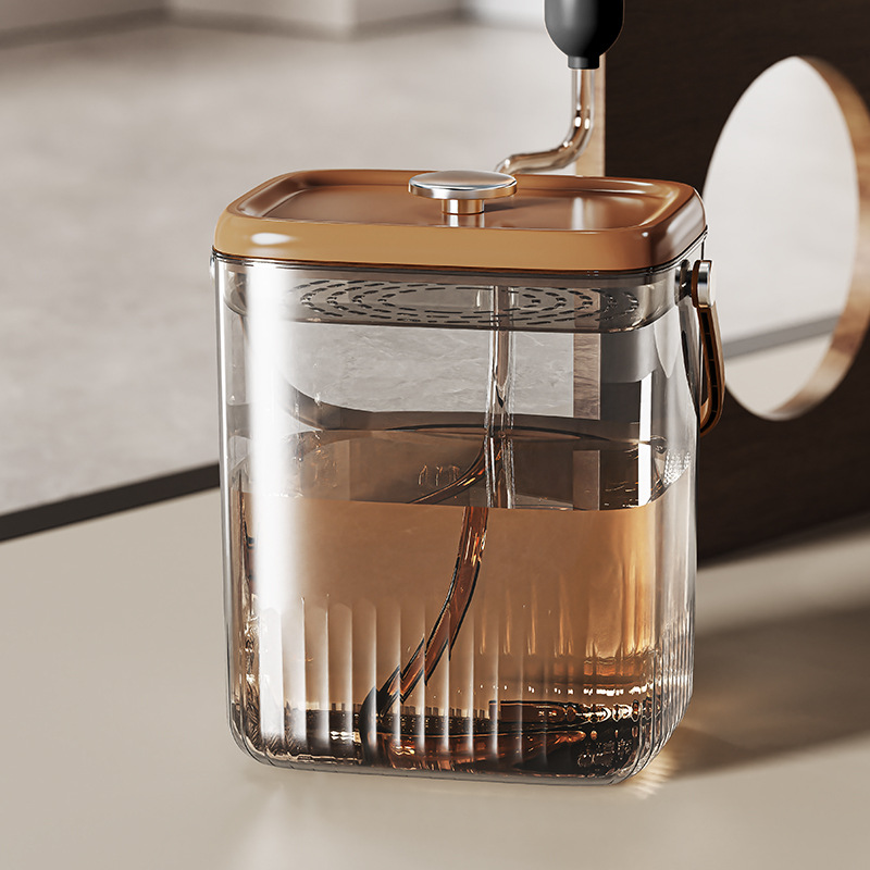 Cross-Border Tea Bucket, Waste Water Bucket, Tea Table Trash Can, Tea Residue Bucket with Lid, Tea Set Accessories, Tea Filter, Tea Ceremony Tea Bucket