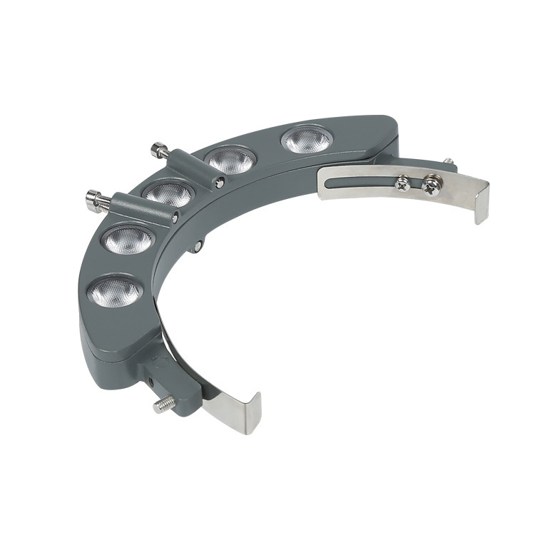 Outdoor Rainproof Ancient Building Roof Tile Pavilion Decorative Tile Moon Crescent Lamp 5W High Brightness Led Corrugated Lamp