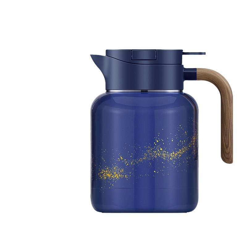 Shangming Titanium Stew Teapot Household Warm Display Thermal Insulation Stainless Steel Large Capacity Stuffy Tea Old White Tea Teapot High-grade Stuffy Pot