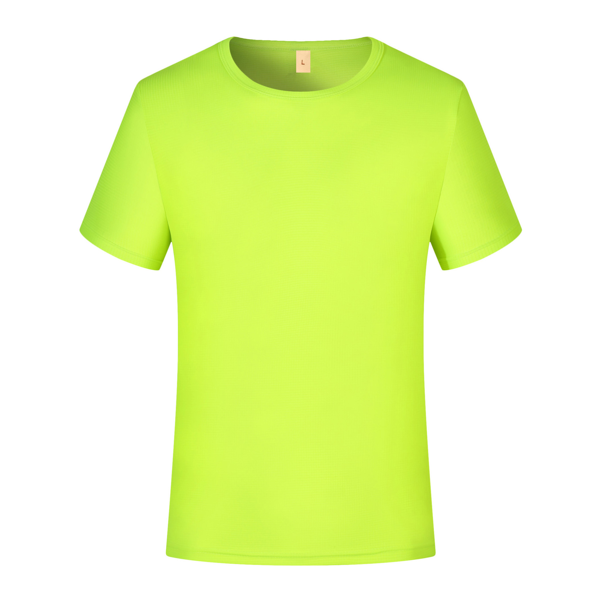 Summer Small Square Round Neck Short-Sleeved Quick-Drying T-Shirt Marathon Running Outdoor Sports Advertising Shirt with Custom Printed Logo