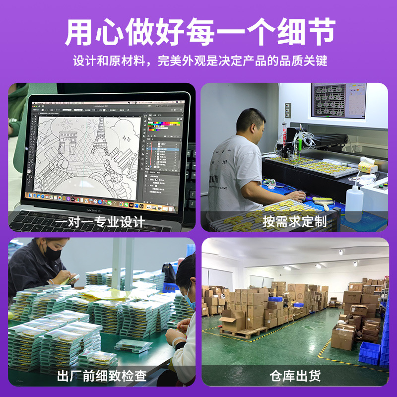 Wen Chuang Metal Portable Mirror Customization Xi'an Luoyang Museum Tourist Souvenir Portable Handheld Cosmetic Mirror Customization