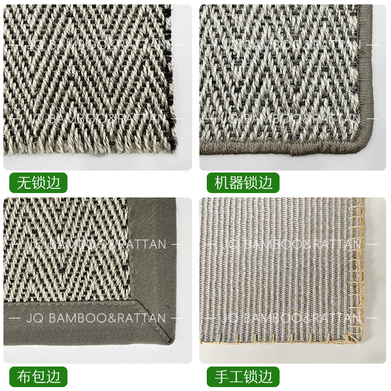 Sisal Fabric Woven Material Carpet Cat Scratching Board Japanese-Style Background Cabinet Door Display Material Tea Room Whole House Production
