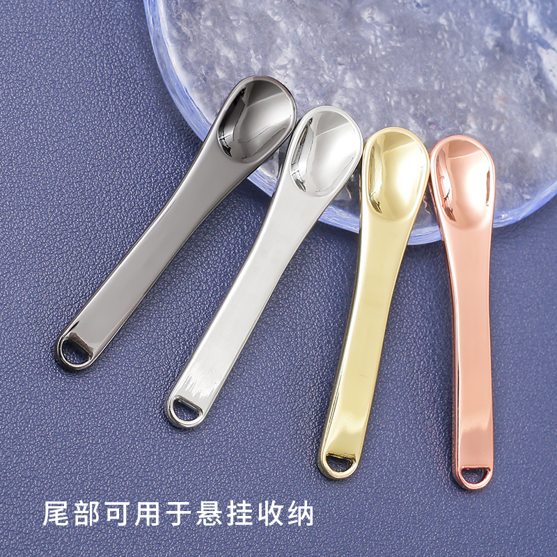 Facial Cream Tool Spoon Manufacturer Global Direct Sales Facial Eye Cream Scraper Scoop Facial Cream Spoon Beauty Spoon Face Cream
