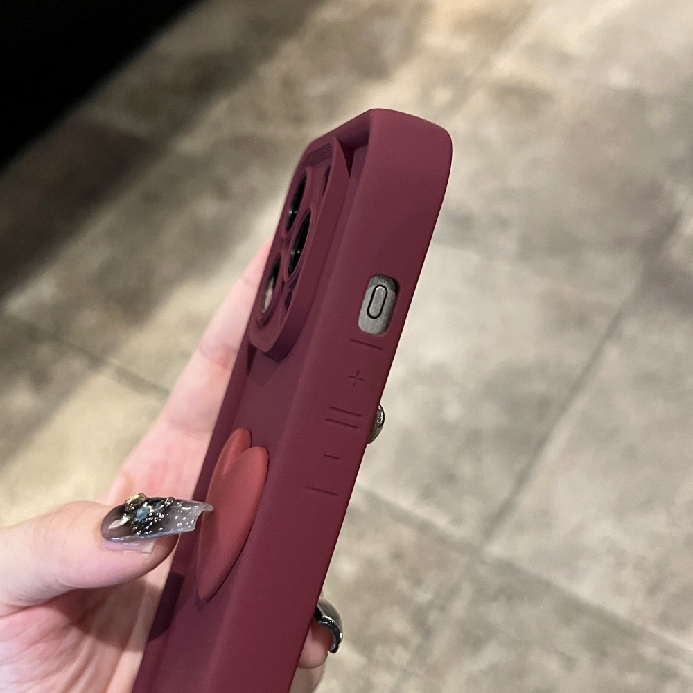 Suitable for Apple 16 Mobile Phone Case Iphone17Promax All-Inclusive 13 Anti-Fall 15 High-End Sense 12 Heart 11/16E