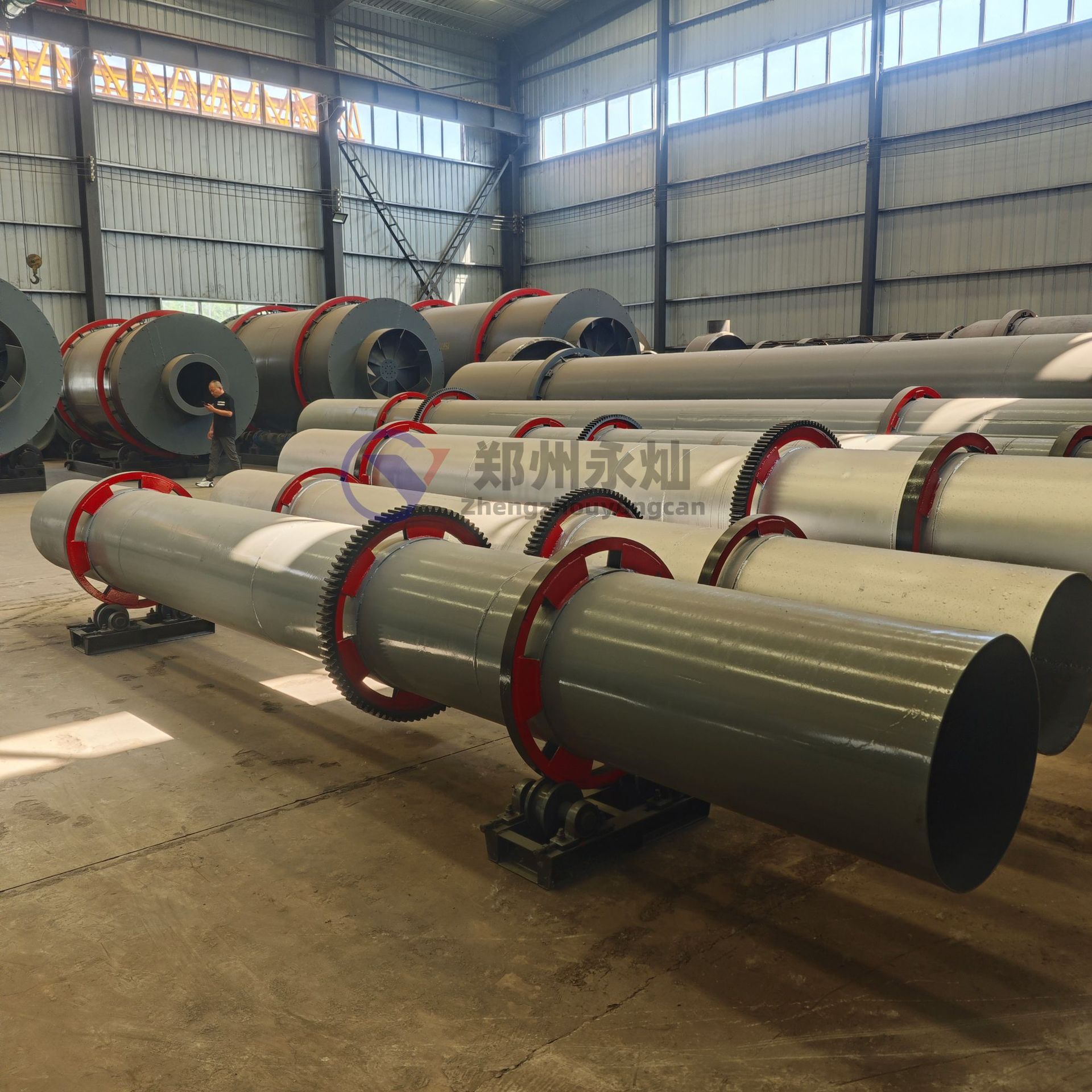 Industrial Metallurgical Rotary Kiln Large High Temperature Cement Calcination Rotary Kiln Continuous Rotary Kiln Manufacturer Supply