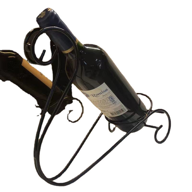 Nordic Modern Simple Living Room Wine Rack Ornaments Home Decorations Wine Rack Creative Iron Wine Cabinet Decoration