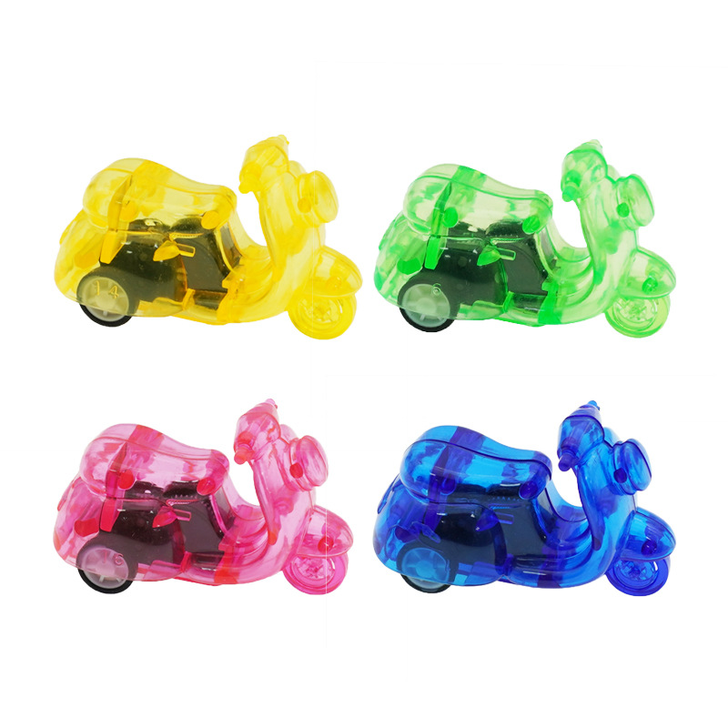 Professional Manufacturing Gift Pull-back Car Mini Pull-back Motorcycle Cross-border E-commerce Toy Capsule Gashapon Gift