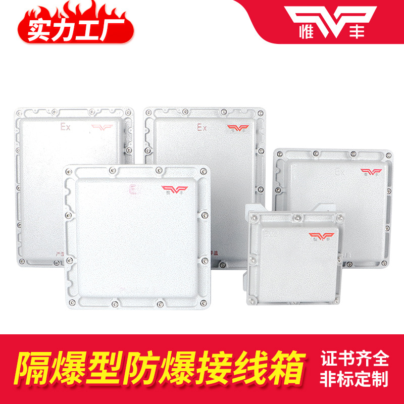 Explosion-proof lighting power distribution box junction box control cabinet button switch box maintenance socket terminal instrument box