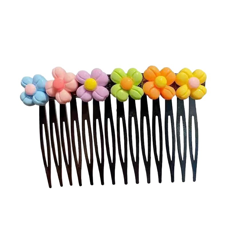 Children's Bangs Hair Comb Girl's Broken Hair Artifact Kidsren's Forehead and Back Hairpin 2025 New Baby Headwear