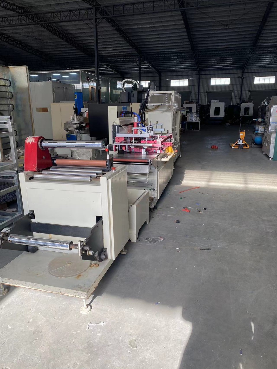 Б/у рулонный экранный принтер по низкой цене