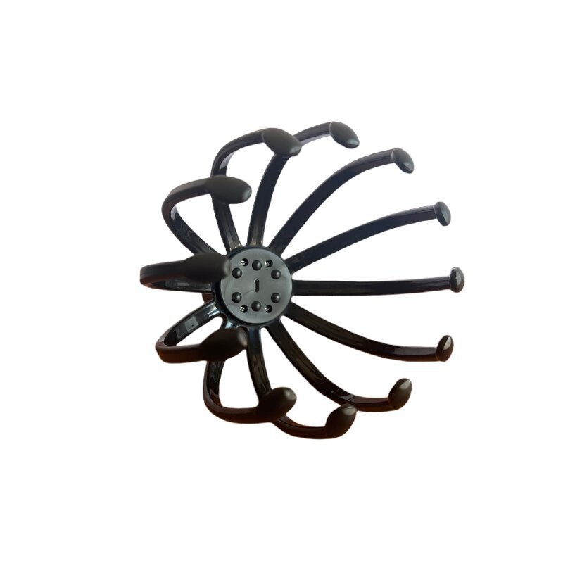 Head Decompression Massager Octopus Rotating Ball Relaxation Massager Intelligent Electric Head Soul Extractor