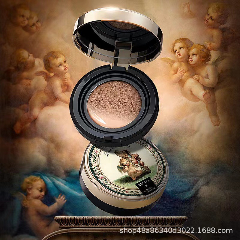 Крем BB ZEESEA Color Angel Cupid Air Cushion для женщин, увлажняющий, изолирующий, консилер, стойкий CC крем, оригинал