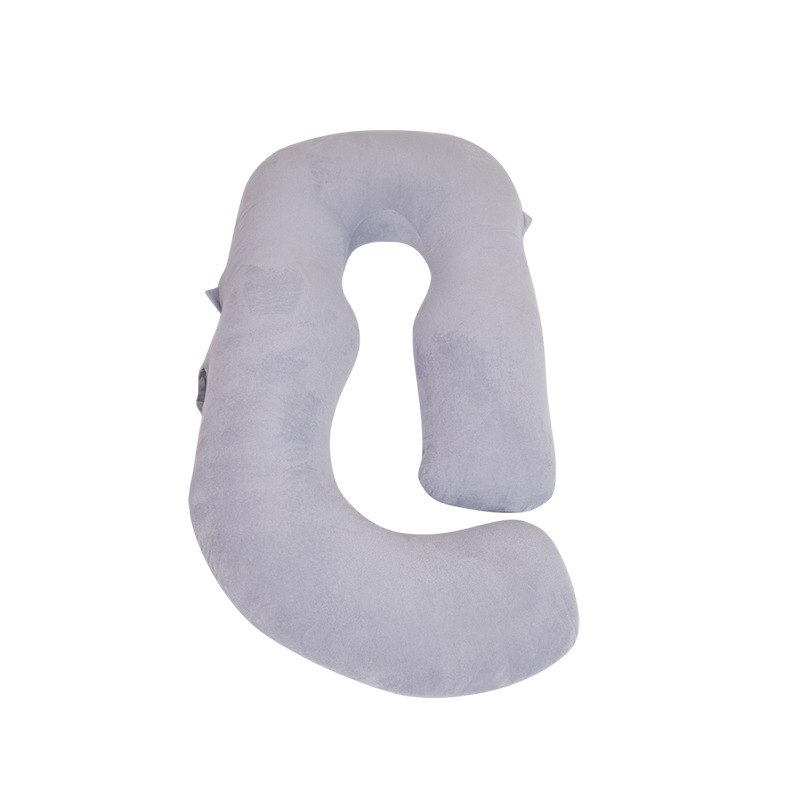 Factory direct cross-border multi-functional G-type pregnant women pillow abdominal waist side pillow pillow removable washable pillow