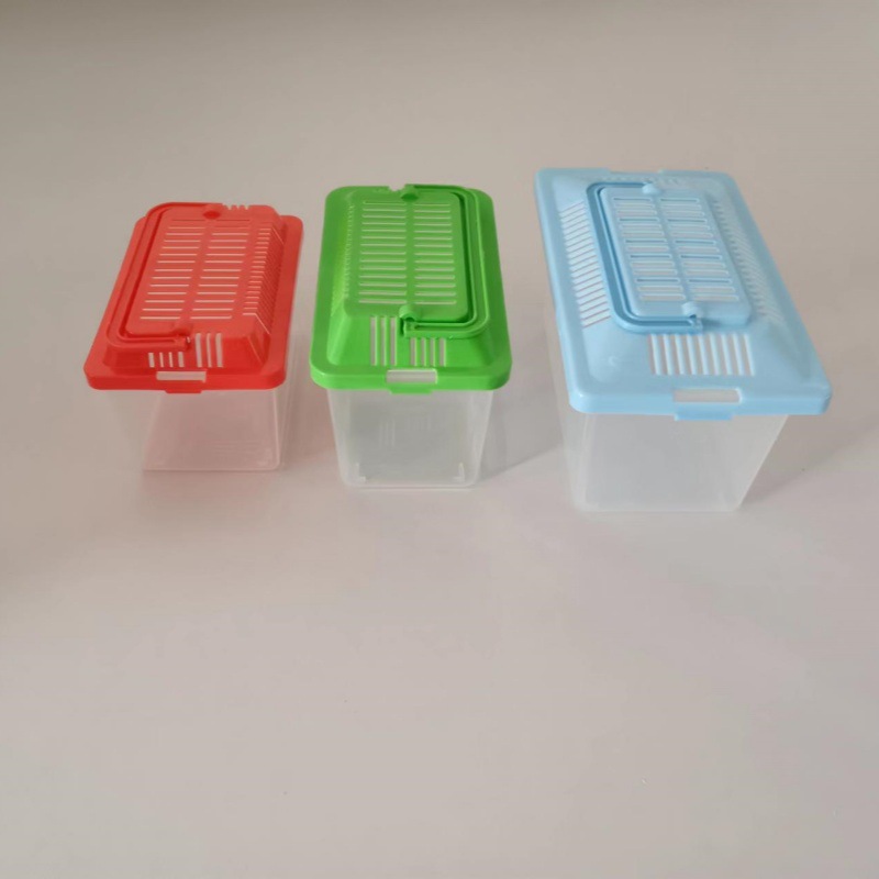 Портативная прозрачная пластиковая коробка для транспортировки хомяков и черепах