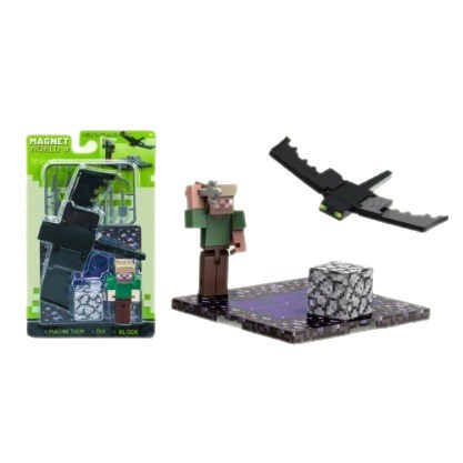 Cross-Border New My Mini World Magnetic Block Puzzle Interactive Building Build World Magnetic Building Block Scene