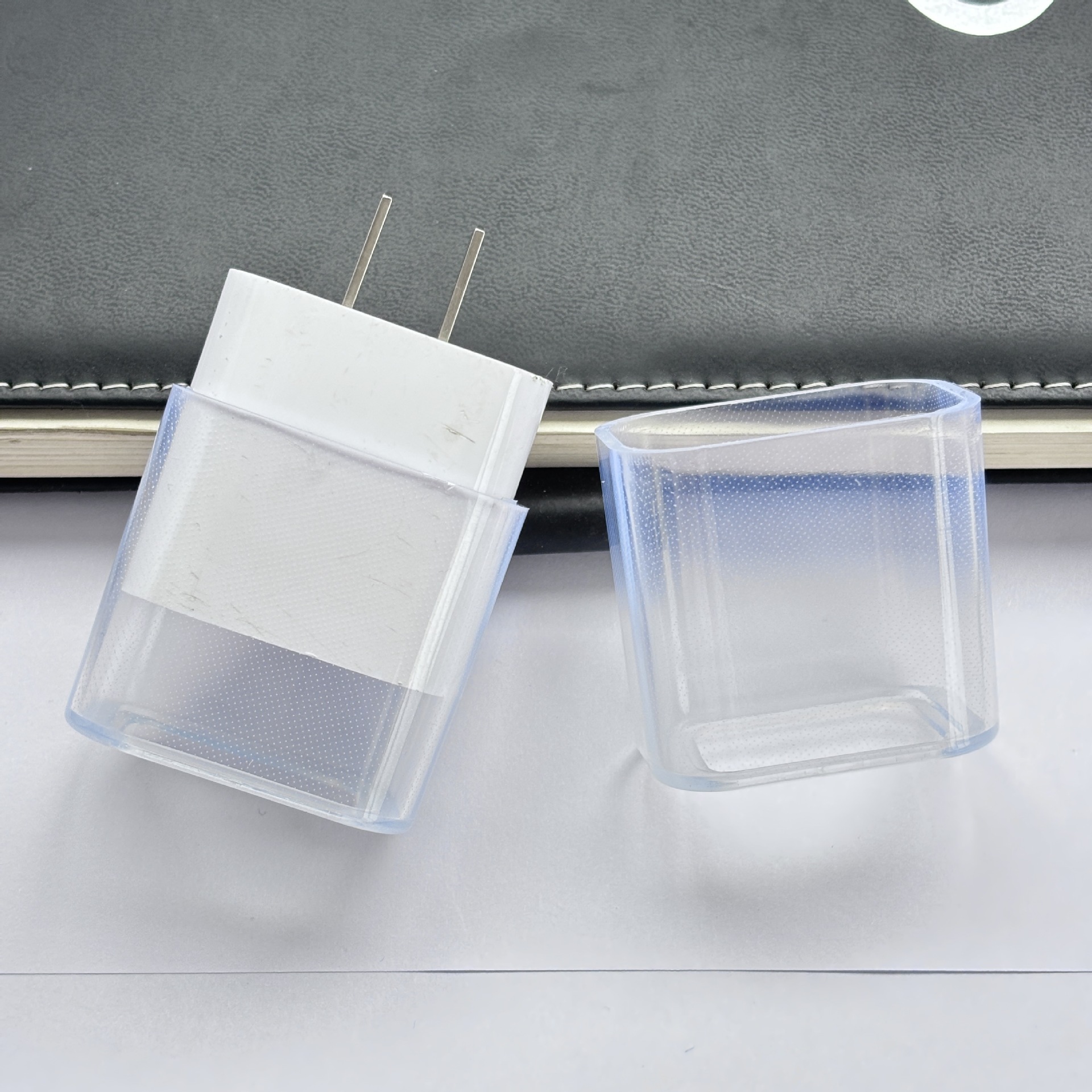 Защитный чехол для зарядного устройства, подходит для Apple 18/20W, прозрачный защитный чехол для кабеля