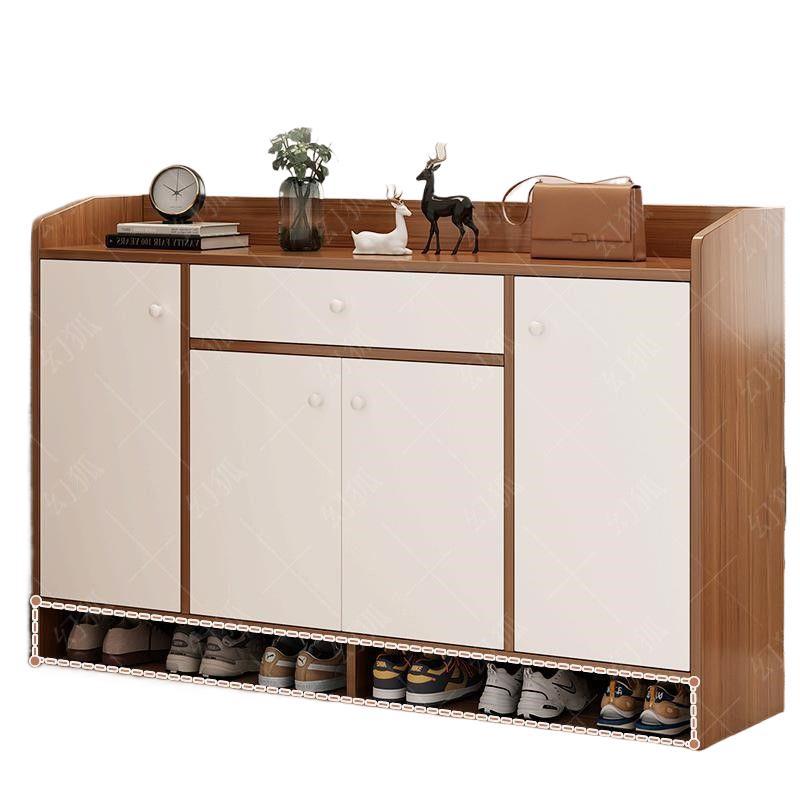 Household Entrance Door Multi-Layer Large-Capacity Durable Dust-Proof Storage Cabinet Rental House Shoe Rack Storage Cabinet Foyer Cabinet Shoe Cabinet