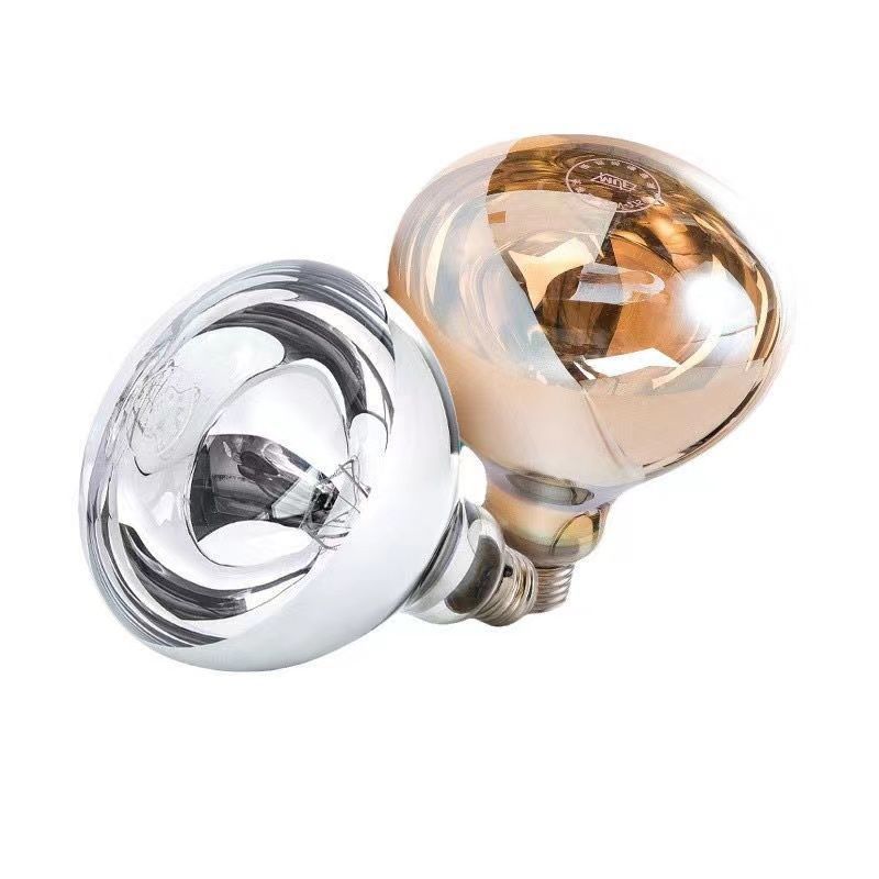 Yuba Bulb Household Bathroom Heater Replaceable Silver Bubble Gold Bubble 275W High Heating Bathroom Heating Bulb Waterproof and Explosion-Proof