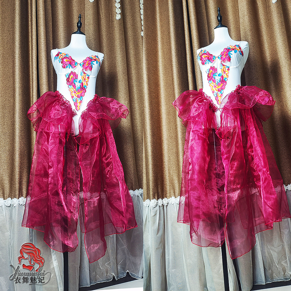 Yiwu Mei Fei Sexy Intimates Accessible Luxury Niche Original New Product Debut Celebrity Pajamas Nightgown Embroidered Lace Gauze Skirt