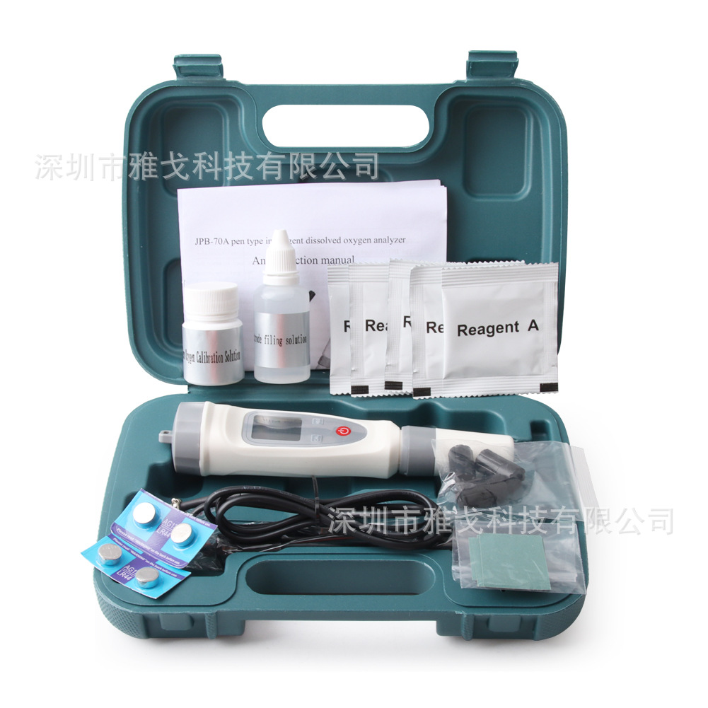 JPB-70A portable dissolved oxygen water quality analyzer breeding fish tank sewage dissolved oxygen meter detector test pen
