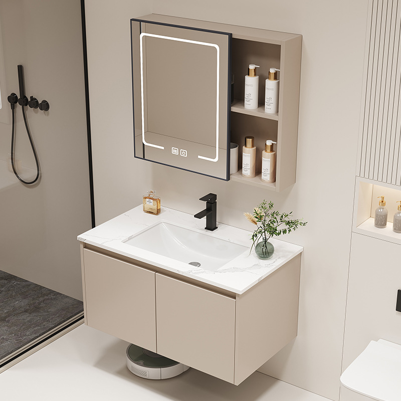 Bathroom Cabinet ceramic integrated basin bathroom bathroom bathroom cabinet wash basin wash basin wash basin combination honeycomb aluminum