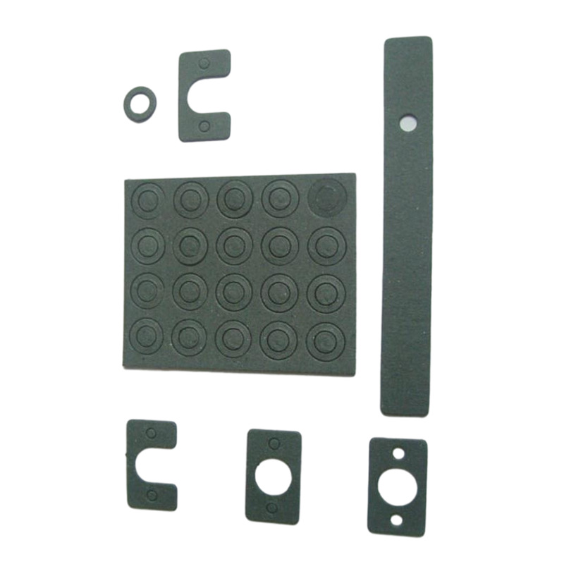 Die-Cut Coated Highland Barley Paper, Single-Sided Adhesive-Backed 6520 Composite Insulation Paper, High Temperature Resistant Flame Retardant Green Shell Paper Sealing Gasket