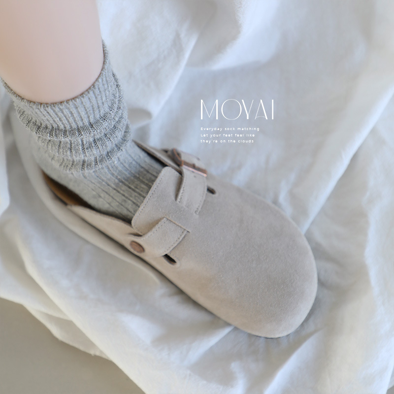 Thick Needle Wool Stacking Socks Women's Autumn and Winter Thickened Warm Drawdown College Style Lazy Medium Stockings Cashmere Socks