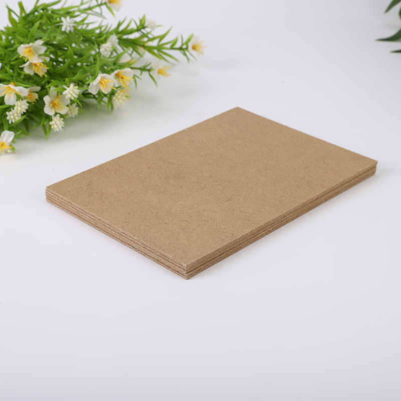 Factory Direct Supply of Density Board Processing Storage Box Bagna Box Cutting Wooden Board Carving Luggage Pad Decorative Painting Back Panel