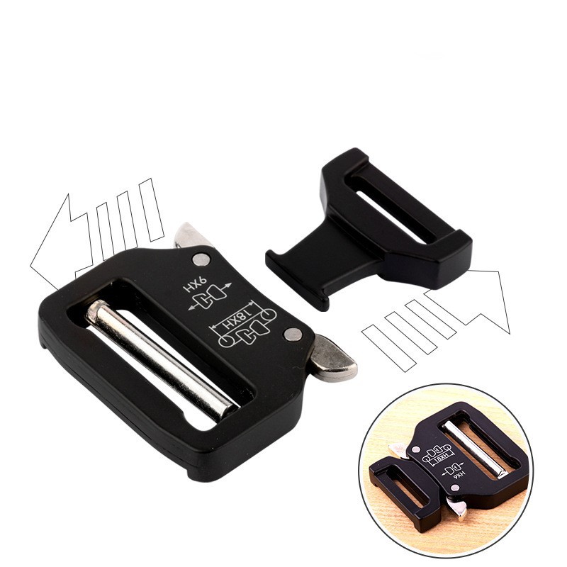 Customizable 39mm Elapid Cobra Zinc Alloy Buckle Functional Style Men's Casual Belt Buckle Accessories