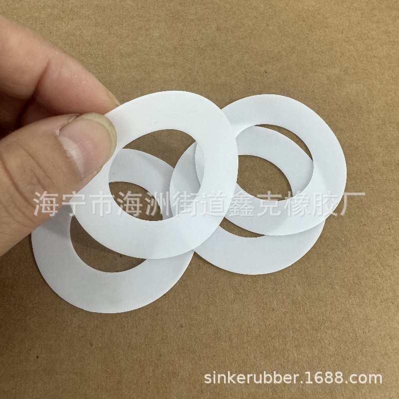 The Manufacturer Produces Silicone Gaskets of Various Specifications. Round Silicone Gaskets Can Be Made in Various Colors as Needed