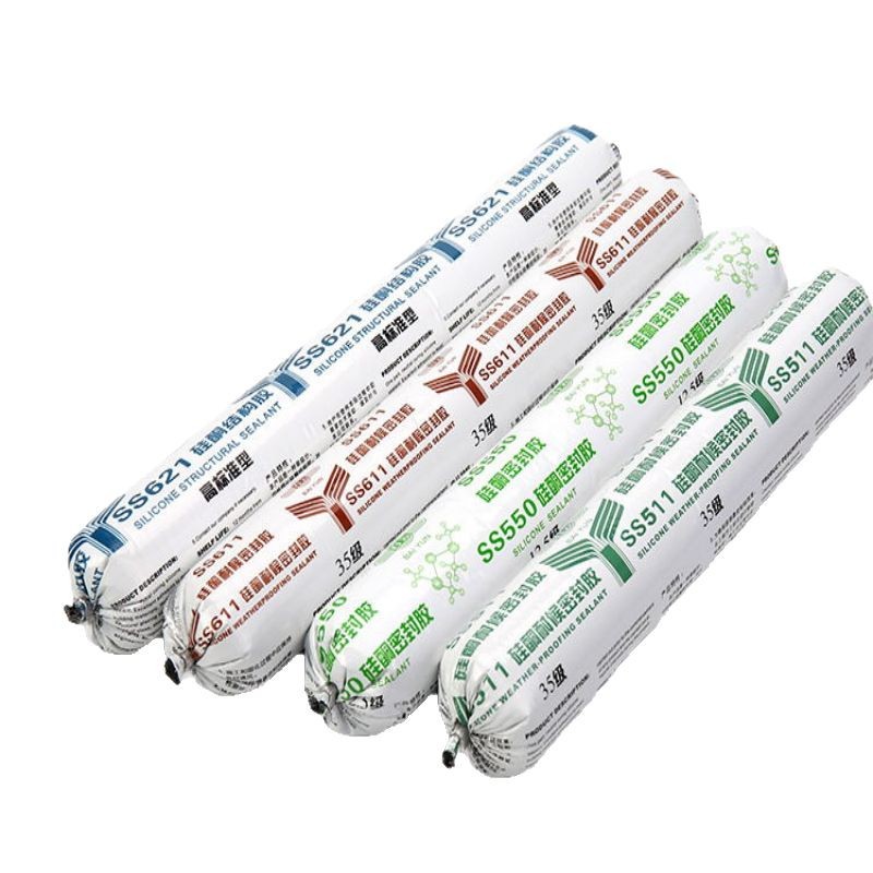 Baiyun Ss550 Window Glass Sealing Exterior Wall Ss521 Structural Curtain Wall Sunroom Soft Glue Stone Sealant