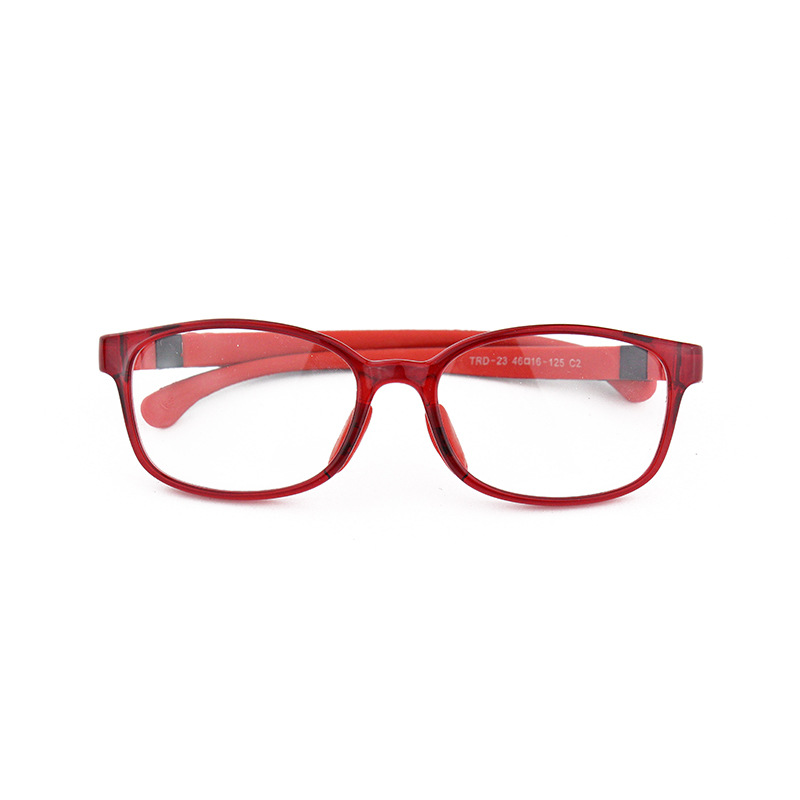 New Tr90 Silicone Nose Pads for Kidsren's Flat Glasses, Removable Temples, Comfortable and Lightweight Frames, Can Be Equipped with Prescription Glasses