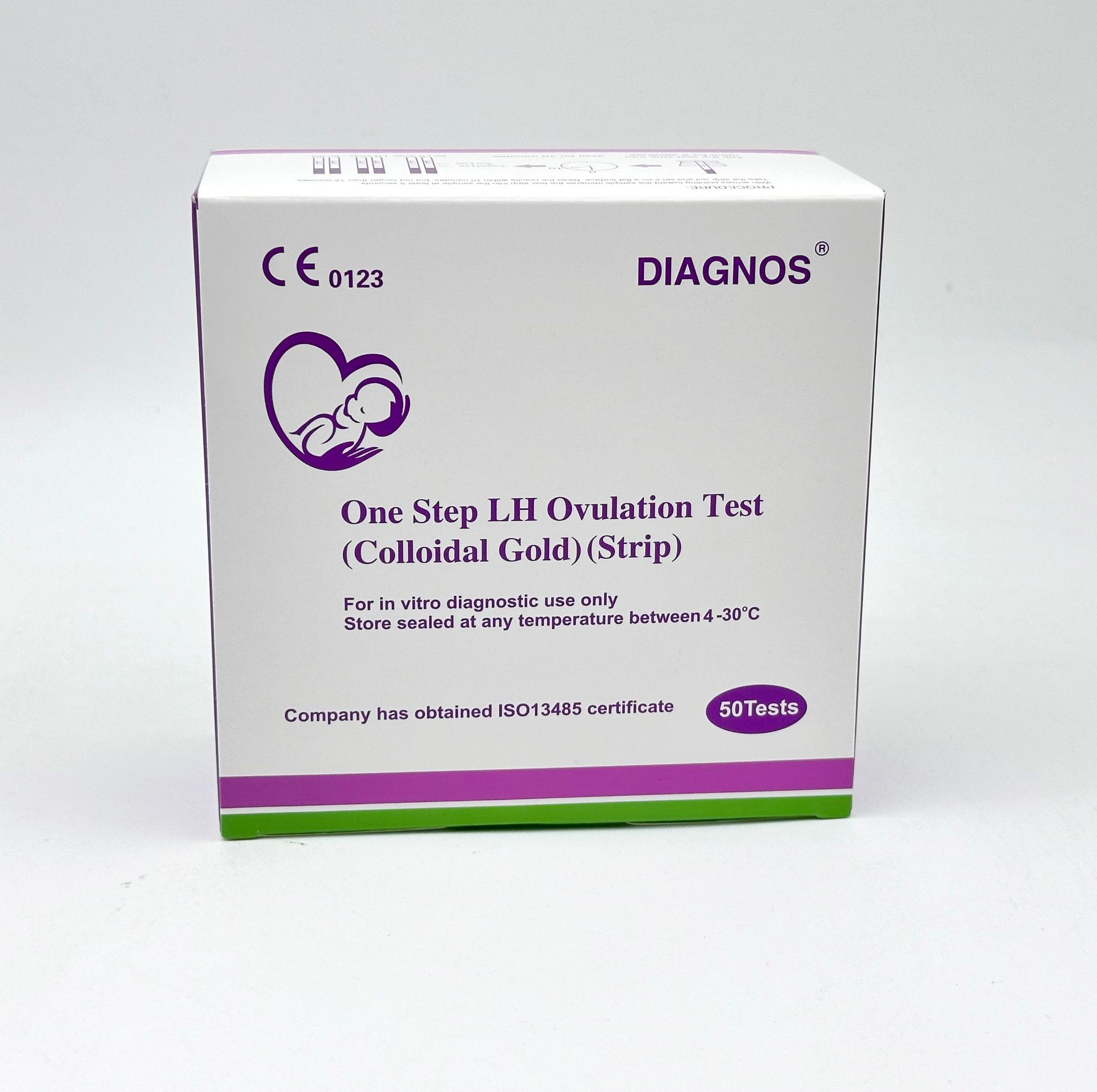 Фабричный кросс-бордерный оптовый нейтральный английский упакованный самотест LH полоски овуляции