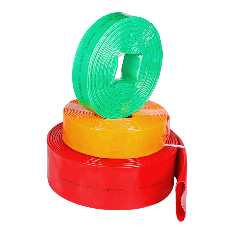 Polymer coated plastic hose agricultural high pressure irrigation watering plastic hose four seasons soft pvc soft water pipe manufacturers