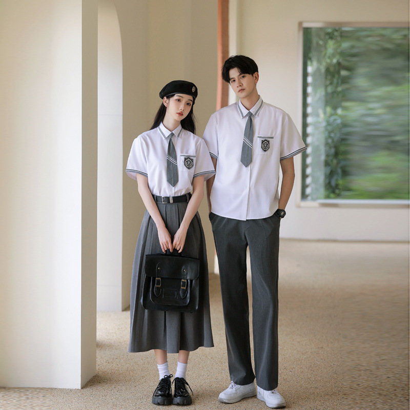 2025 Summer Couple Suit Junior High School Students High School Students Class Suit Women's Suit Men's Jk Uniform