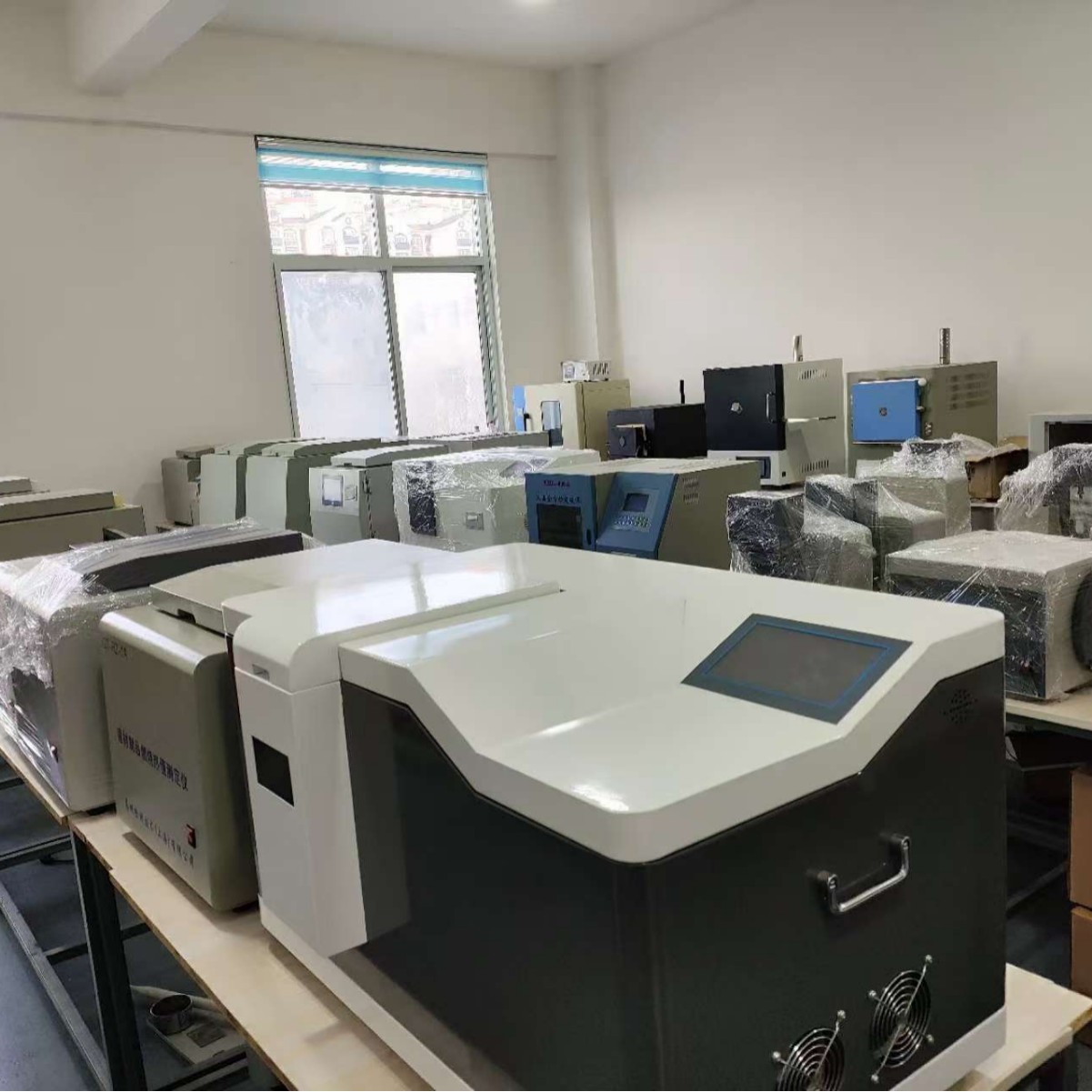 Fully Automatic Sulfur Content Tester, Touch Screen, Diverse Sulfur Coal Testing Equipment, Complete Set of Express Sulfur Content Tester