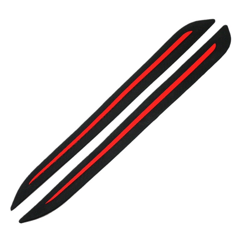 Car bumper strip car body bumper light eyebrow universal personalized anti-scratch strip anti-scratch stickers car corner decorative stickers manufacturer