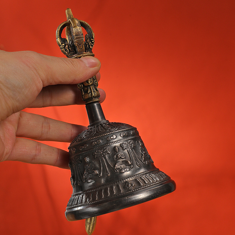 Непал, пятиструнный пестик, буддийский колокол, музыкальный инструмент