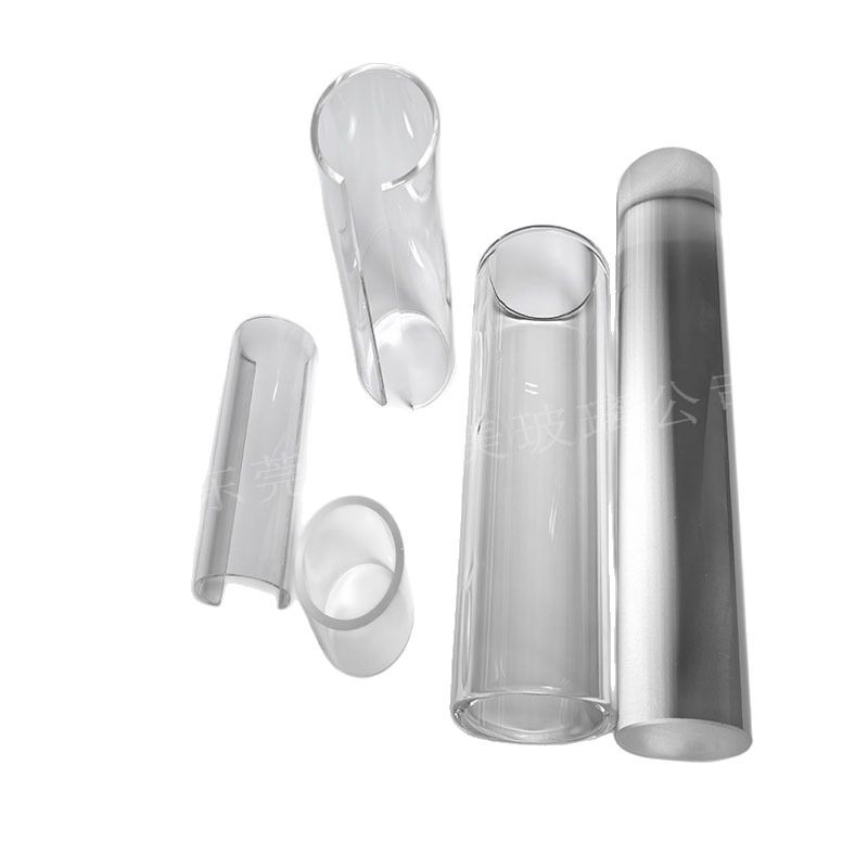 Electroplating consumables high borosilicate glass tube high temperature resistant hard glass rod solid wear-resistant anti-corrosion glass tube rod