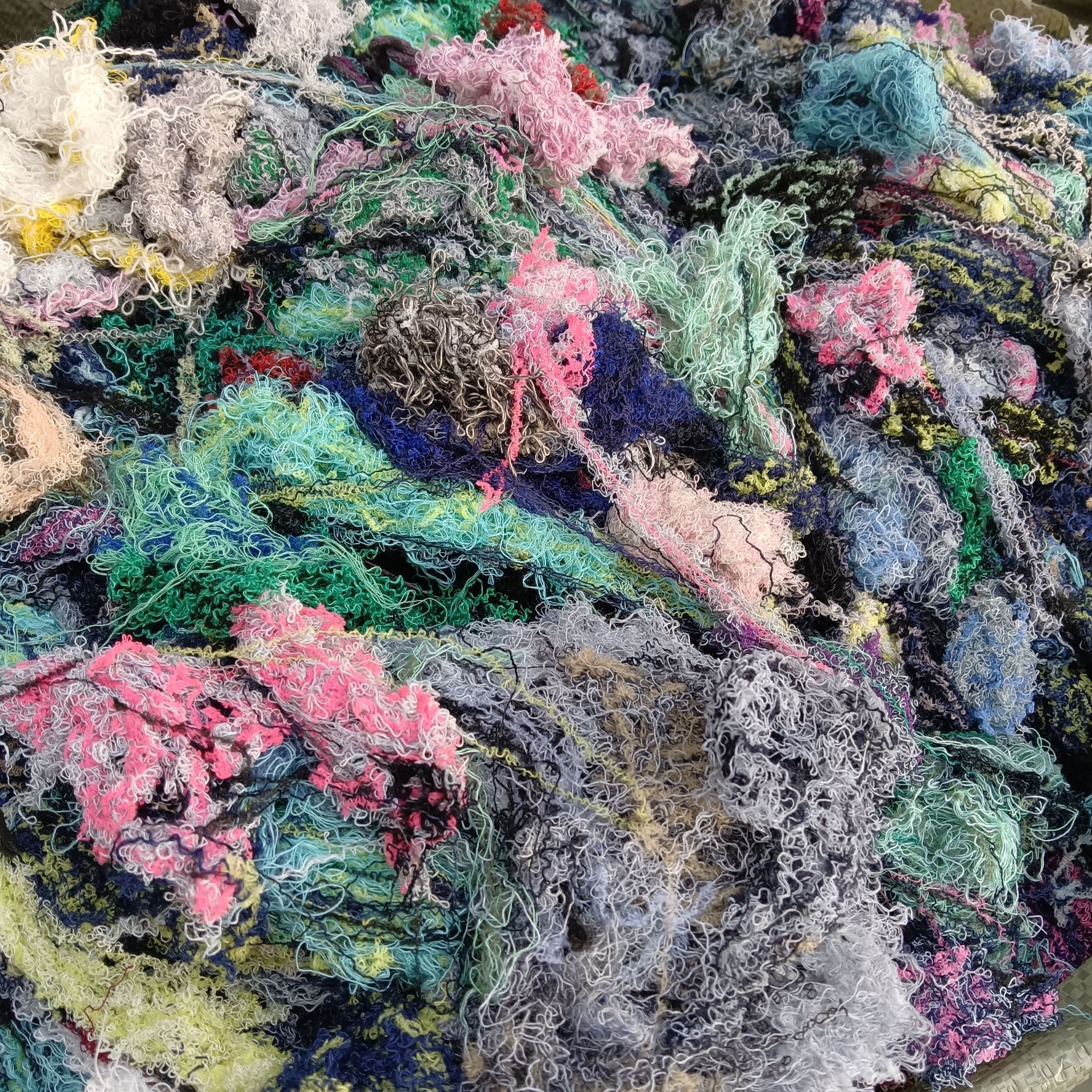 Индивидуальная цветная хлопковая пряжа для промышленной уборки, отходы, впитывающая воду и масло, не линяет, хлопковая пряжа