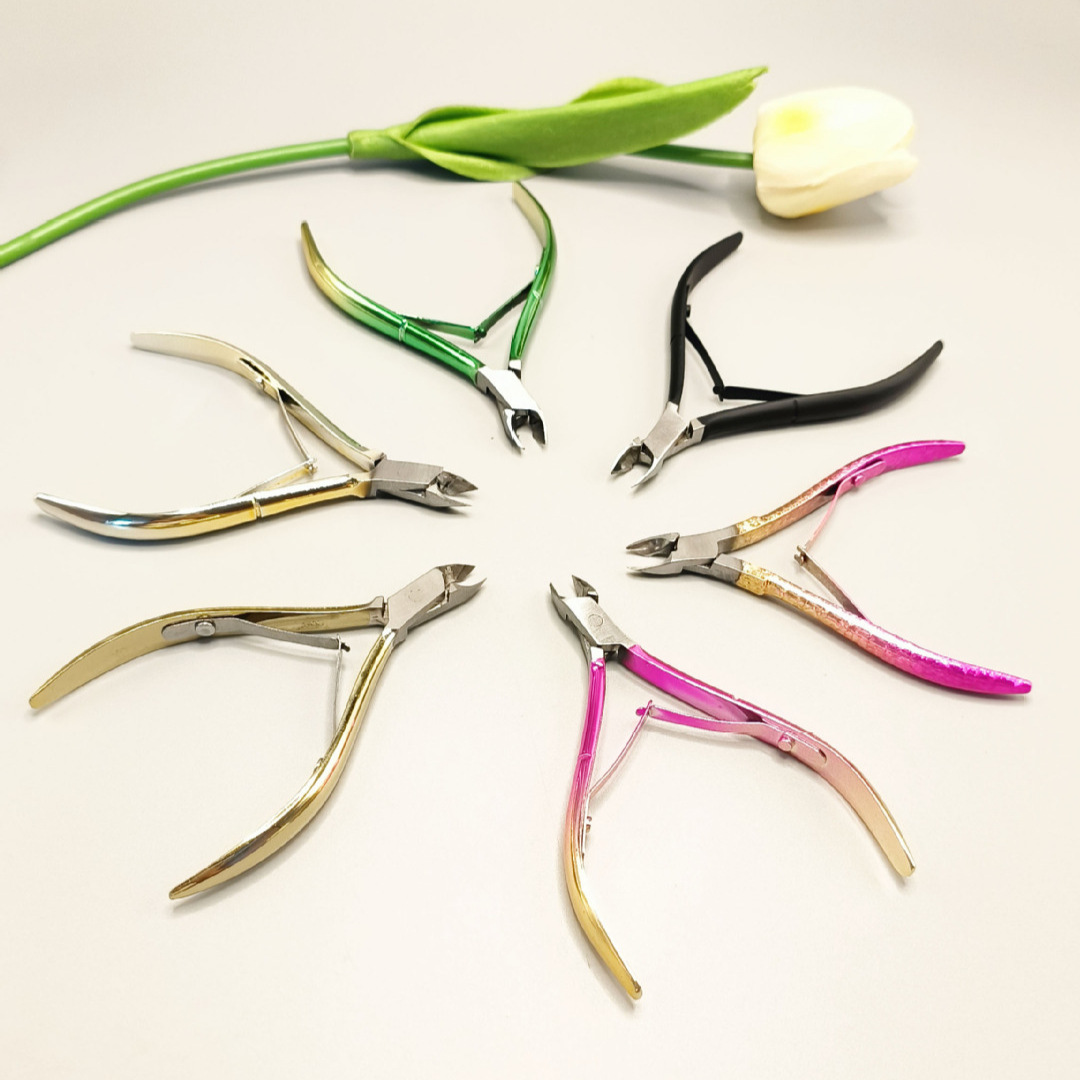 Ready-made Stainless Steel 8710 Dead Skin Removal Barb Care Manicure Tools Nail Clippers Dead Skin Scissors Easy to Cut Nail Clippers
