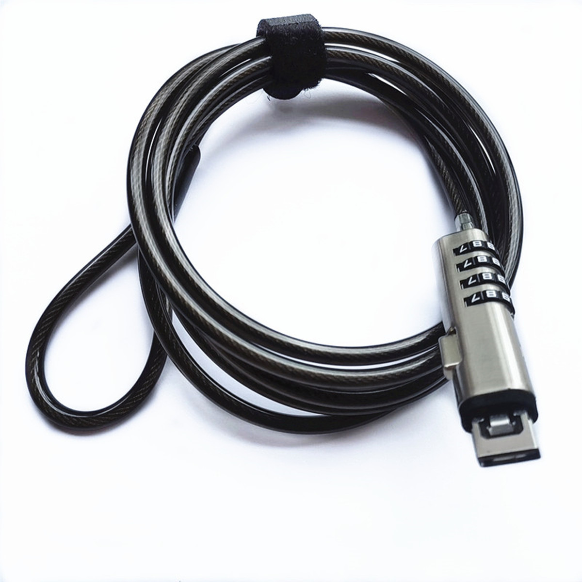 Neutral Password Lock Alloy Wire Rope Notebook Anti-Theft Lock Small Hole Computer Lock Password Digital Lock